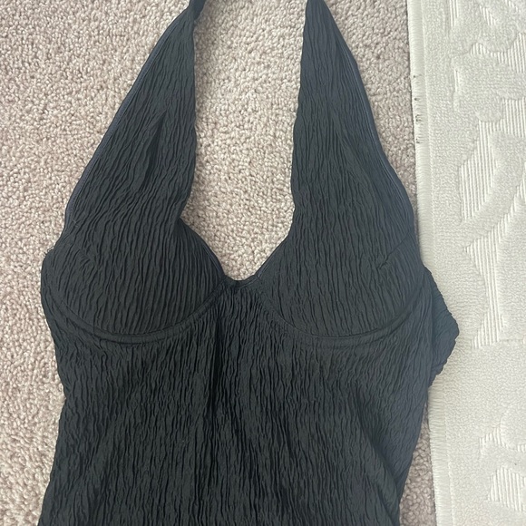 Black vintage halter mini dress - Picture 4 of 8